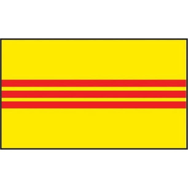 NEW HIGHER QUALITY ULTRA KNIT 3x5 FLAG SOUTH VIETNAM FLAG 3 x 5 FOOT FLAG